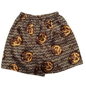 100% Silk Dragon Shorts